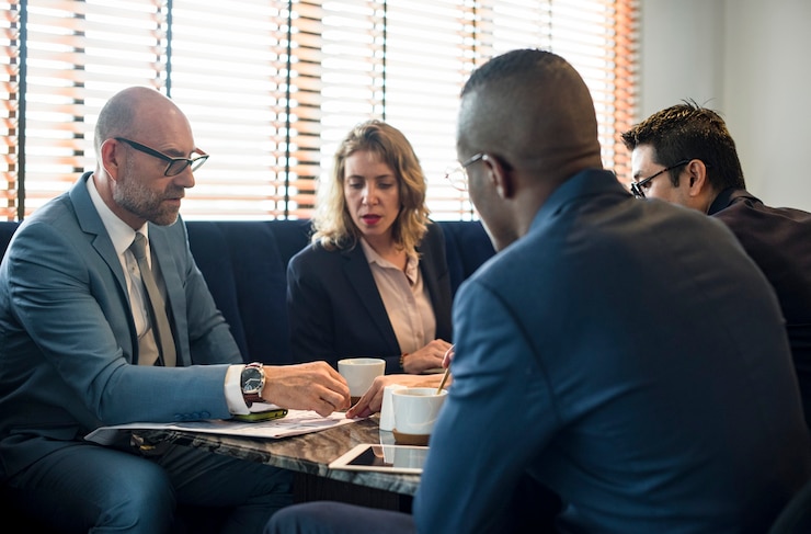法律相談の様子
